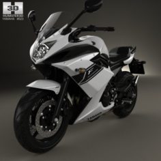 Yamaha XJ6 Diversion F 2014 3D Model