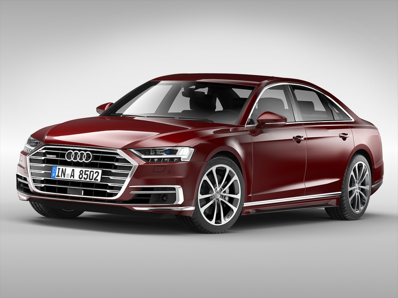 Audi A8 (2018) 3D Model