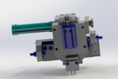 XZ two axis conveying mechanism 3D Model