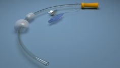 Nasogastric feeding Tube 3D Model