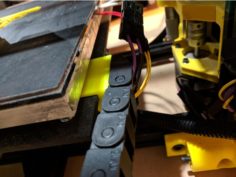 Carbon Fiber Y-Axis tray Chain Anchor & Lock 3D Print Model