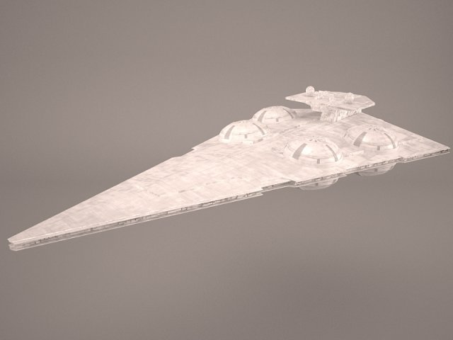 Imperial Star Destroyer Star Wars 3D Model