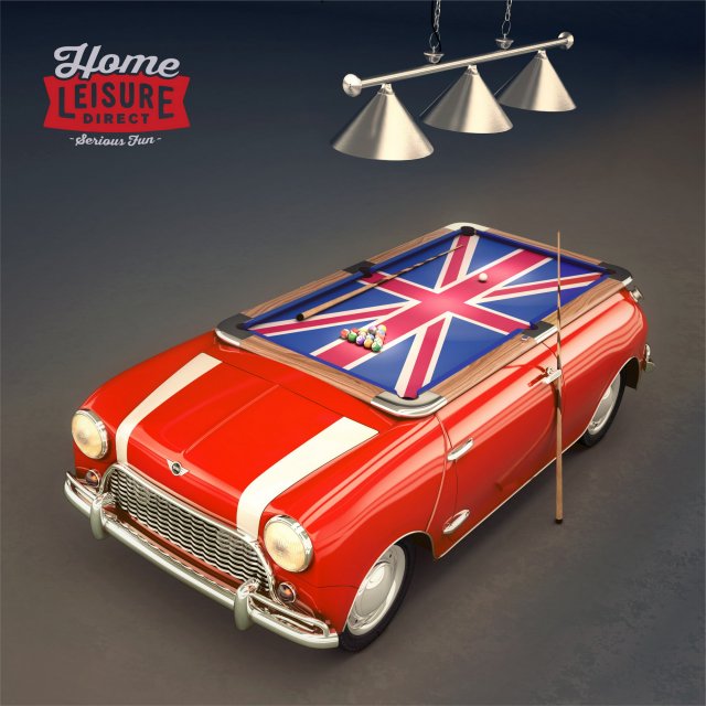 Mini-Cooper1965pooltable 3D Model