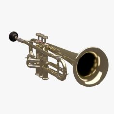 Trumpet 01 3D Model