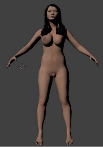 Sexy Lady 3D Model