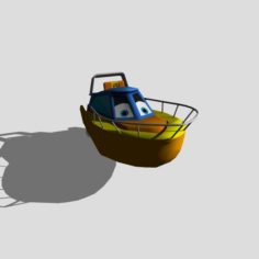 Speedboat 3D Model