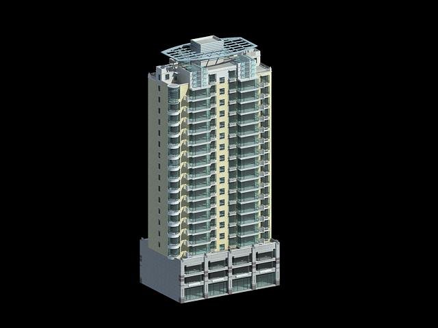 City government office building architectural design – 286 3D Model