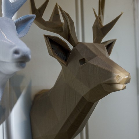Deer Lowpoly 3D Print Model