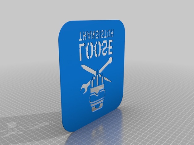 Loose Transistor 3D Print Model