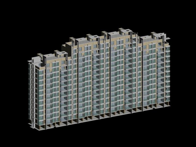 City government office building architectural design – 338 3D Model