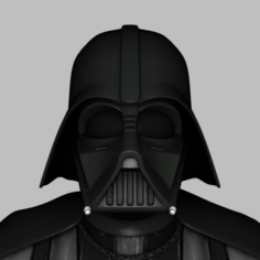 Darth Vader Rigged 3D Model