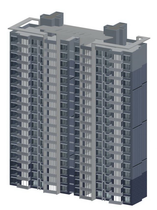 City government office building architectural design – 195 3D Model