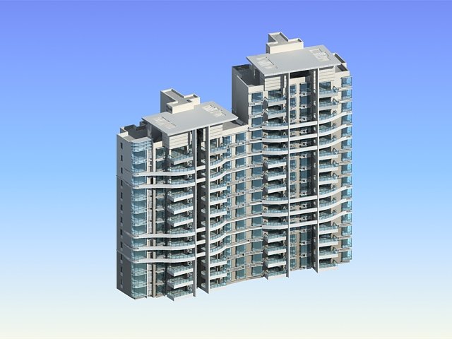 City government office building architectural design – 289 3D Model