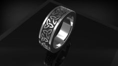 Celtic ring 3D Model