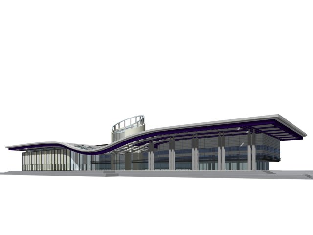 City planning office building fashion design – 165 3D Model