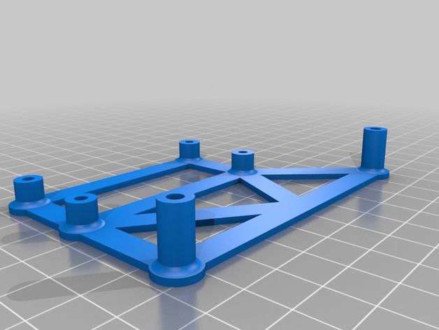 Raspberry Pi Zero (W) Mount Bracket for Anet A8 3D Print Model