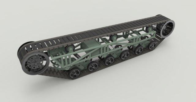 Track from Ripsaw 3D Model