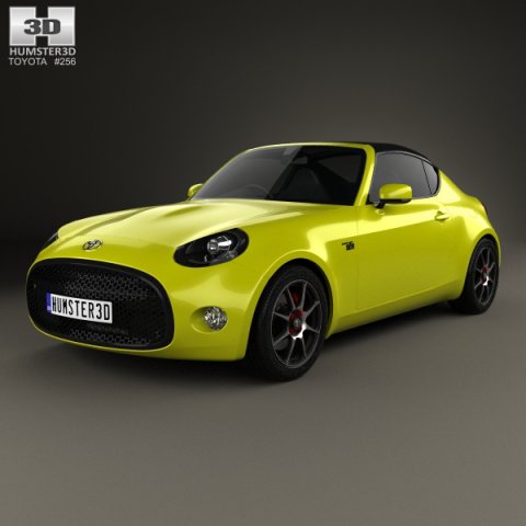 Toyota S-FR 2015 3D Model