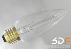Light Bulb Vintage 3D Model