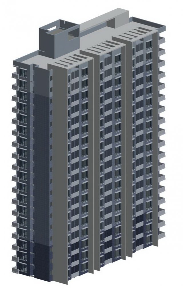 City government office building architectural design – 191 3D Model