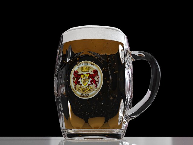 Beer mug 3D Model