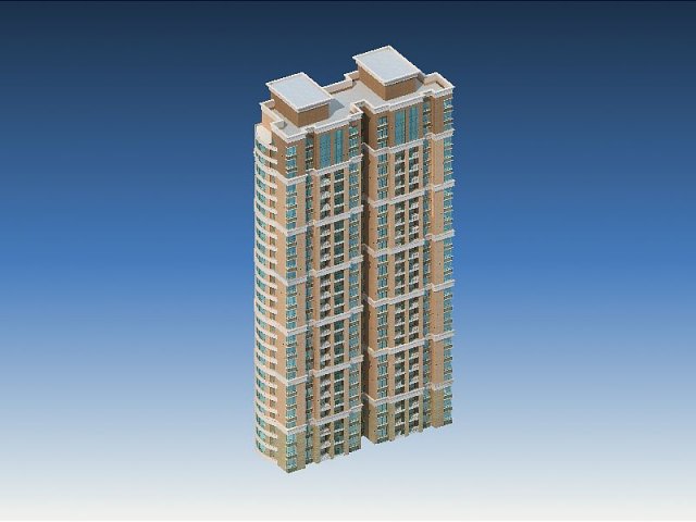 City government office building architectural design – 369 3D Model