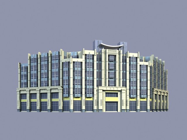 City planning office building fashion design – 197 3D Model