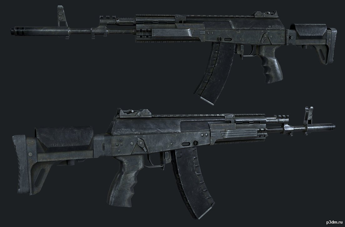 AK-12 3D Model