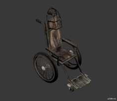 Wheel Chair 3D Model