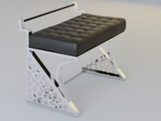 Modern Chair Capitone 3D Model