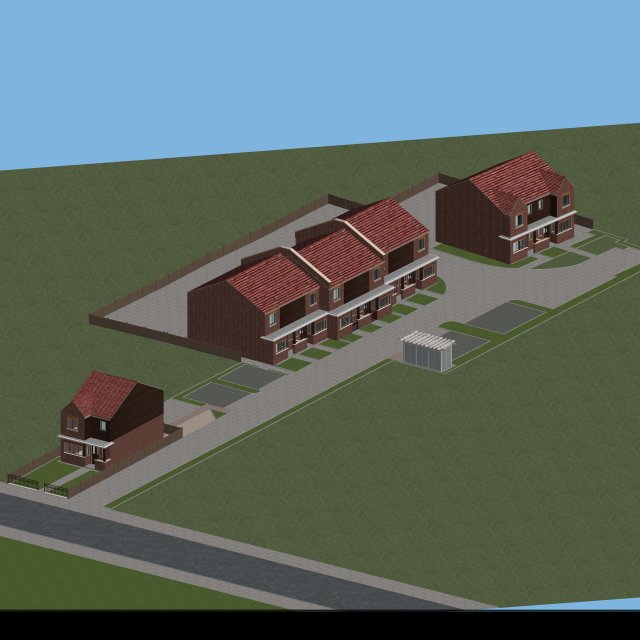 City – alone Villa 11223 3D Model