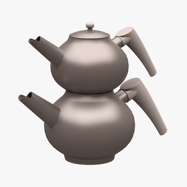 Kitchen Accessorie 10 Teapot 3D Model