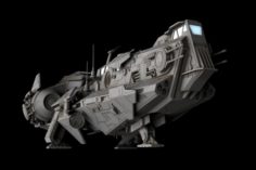 Thranta class corvette Star Wars 3D Model