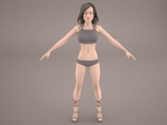 Maha Female 3D Model
