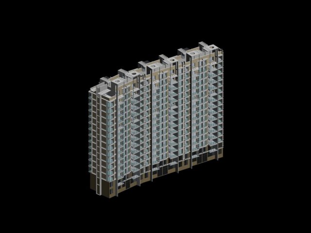 City government office building architectural design – 335 3D Model