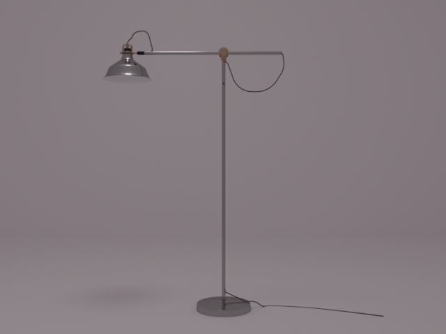 Ikea Ranarp Floorlamp 3D Model