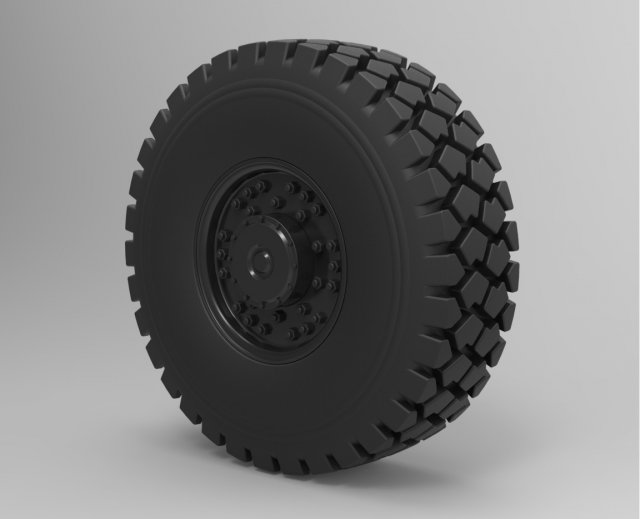 Offroad truck wheel 3D Model