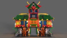 Lego ninja refuge 3D Model