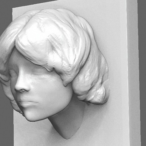 Girl 3D Print Model