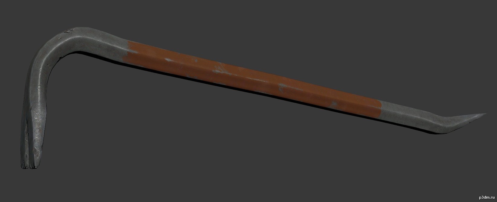 Crowbar 3D Model