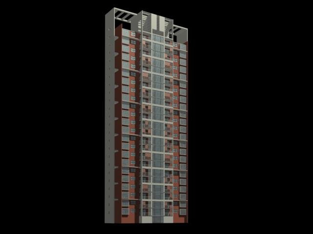 City government office building architectural design – 256 3D Model