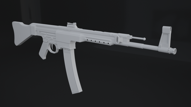 Sturmgewehr 44 3D Model