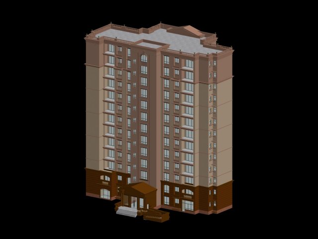 City government office building architectural design – 179 3D Model