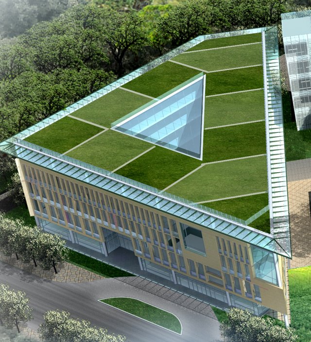 City planning office building fashion design – 110 3D Model