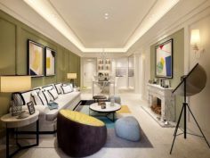 European-style living room design 53 3D Model