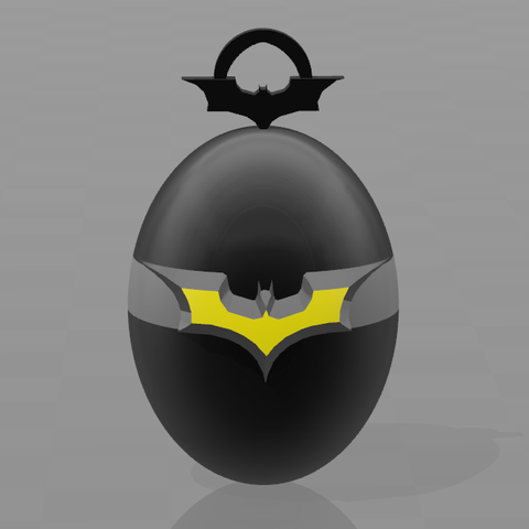 Batman keychain 3D Print Model