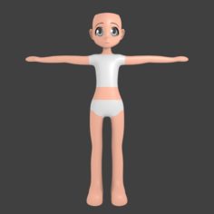 Sloppy CGI base						 Free 3D Model