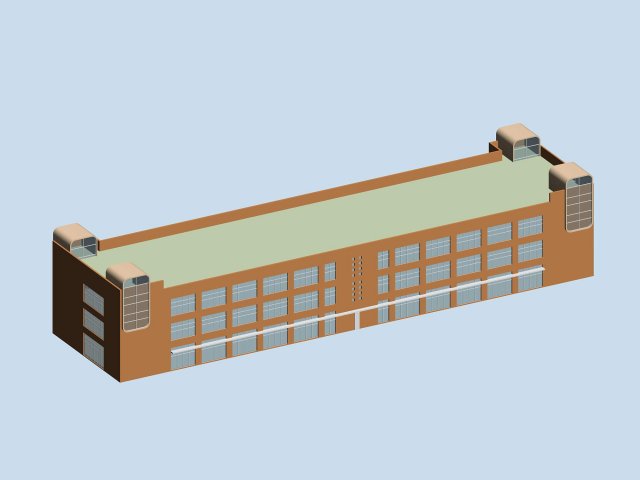 City planning office building fashion design – 422 3D Model