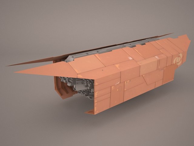 Cargo Star Wars 3D Model