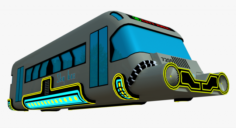 Hover bus 3D Model